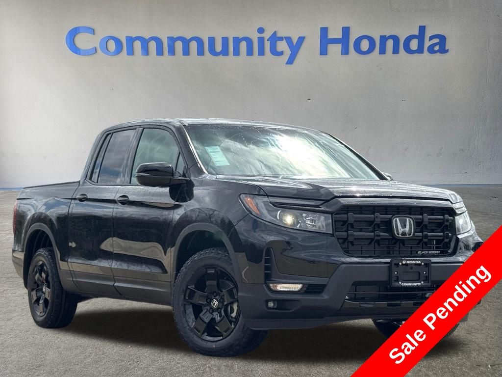 2026 Honda Ridgeline Black Edition Black at Community Honda