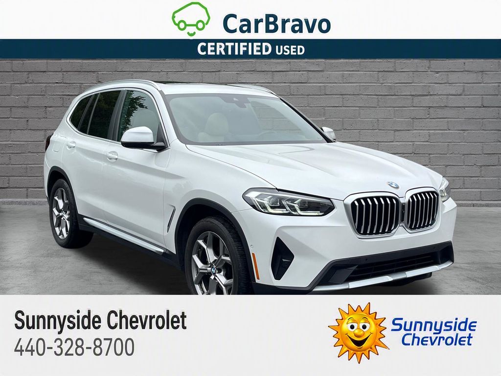 Mineral White Metallic 2023 BMW X3 SUV / Crossover All-Wheel Drive 8-Speed Automatic