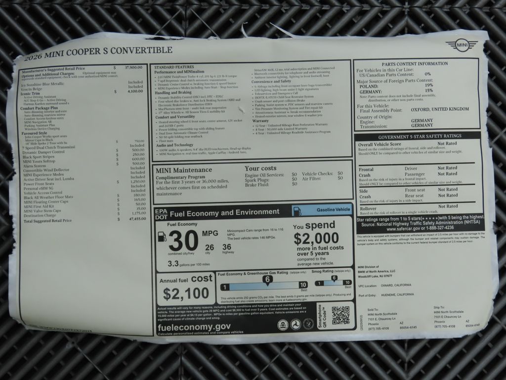 Thumbnail: 2026 MINI Cooper - 17