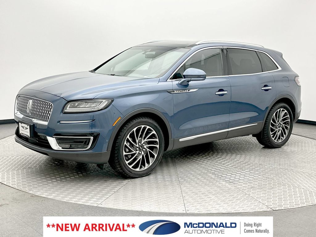 Blue Diamond Metallic 2019 Lincoln Nautilus SUV / Crossover Front-Wheel Drive 8-Speed Automatic