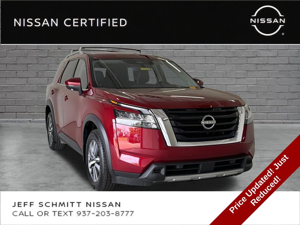 Red (Scarlet Ember Tintcoat) 2024 Nissan Pathfinder SUV / Crossover All-Wheel Drive 9-Speed Automatic