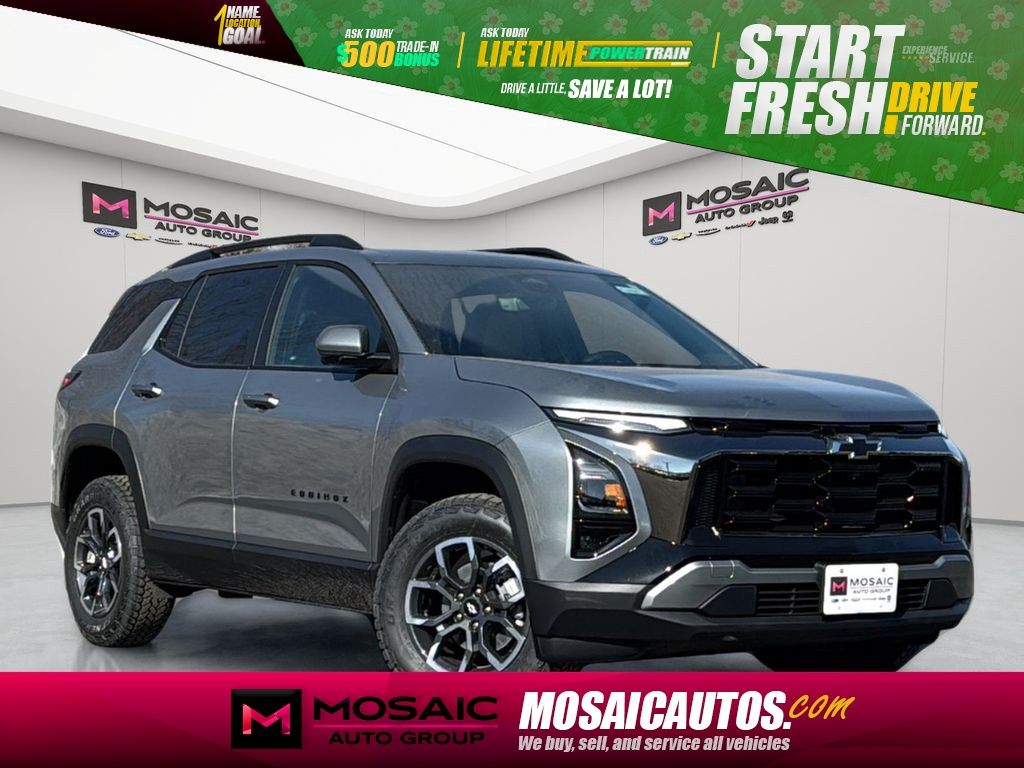 Sterling Gray Metallic 2026 Chevrolet Equinox ACTIV AWD SUV / Crossover Four-Wheel Drive 8-Speed Automatic