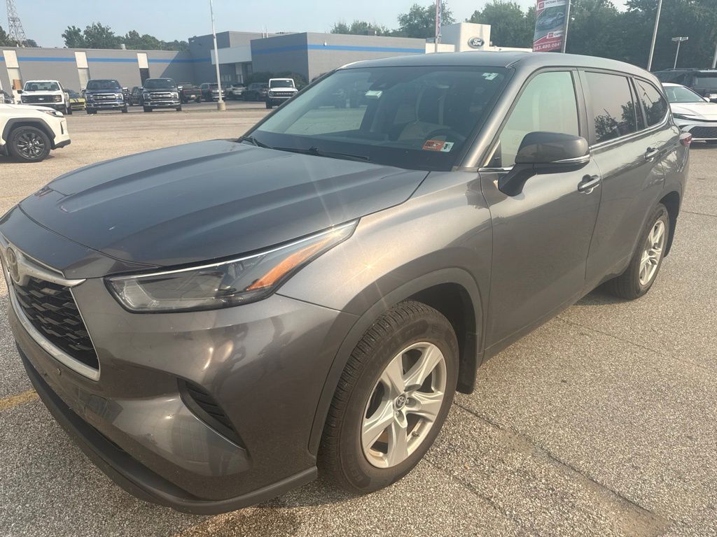 Magnetic Gray Metallic 2023 Toyota Highlander SUV / Crossover Front-Wheel Drive 8-Speed Automatic