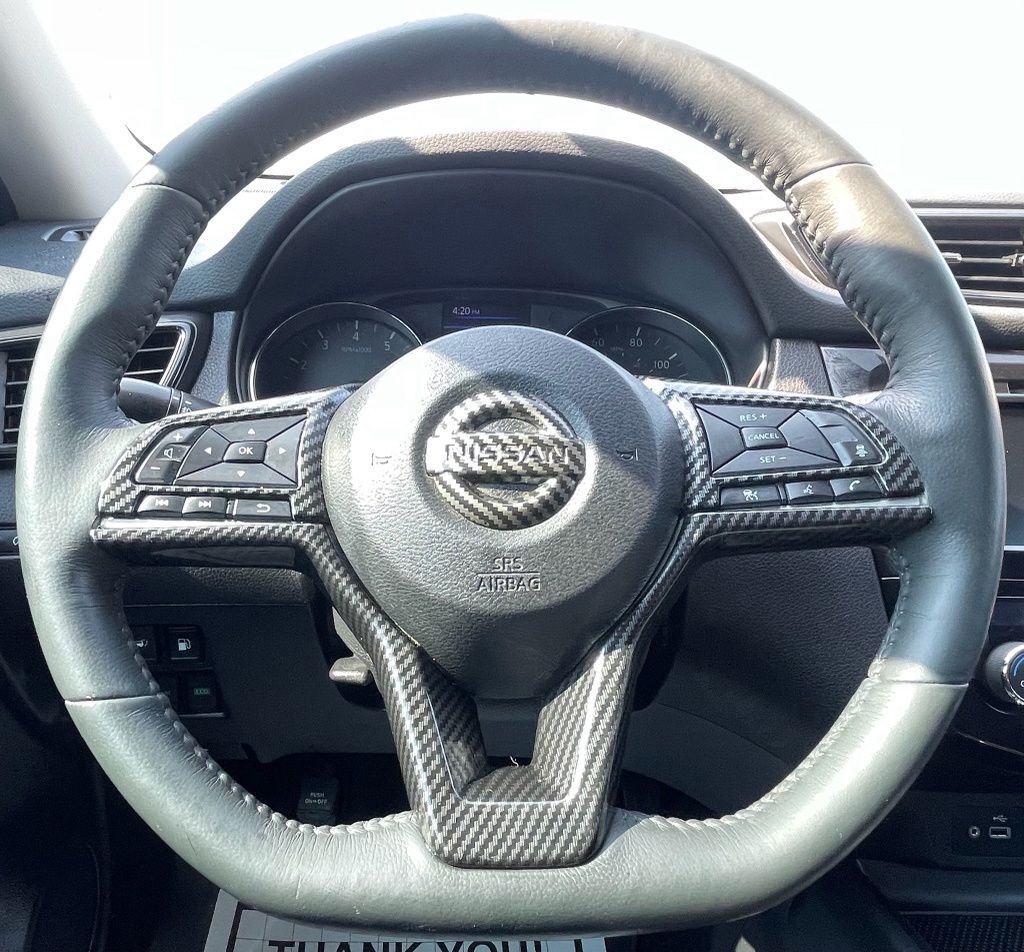 2018 Nissan Rogue SV Blue at Texan Dodge Chrysler Jeep Ram