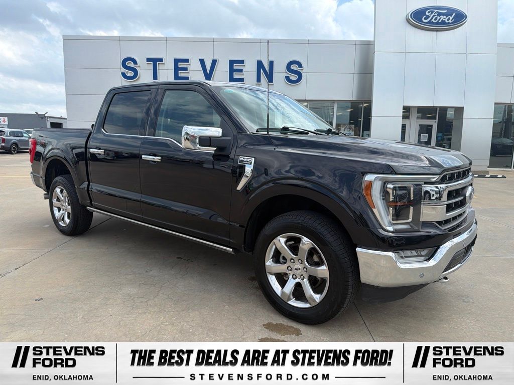 Black Metallic 2023 Ford F-150 Pickup Truck Four-Wheel Drive Automatic