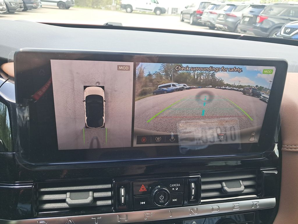 2026 Nissan Pathfinder Platinum Red at John Sisson Motors