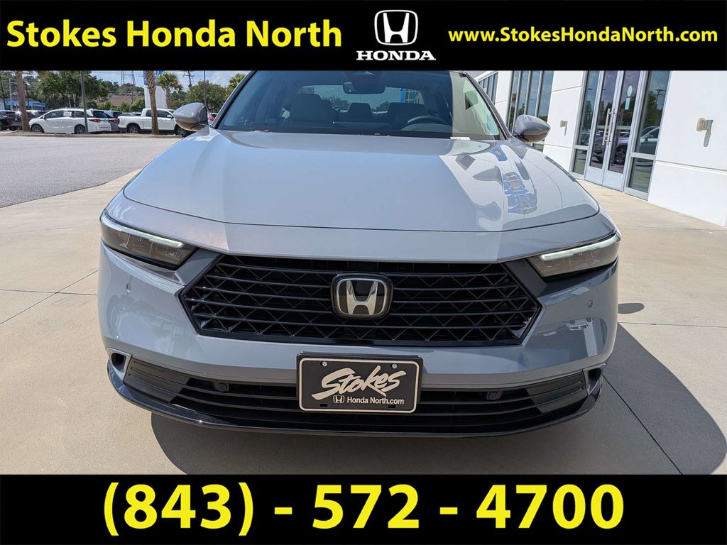 2025 Honda Accord Hybrid EX-L Gray at Stokes Honda North