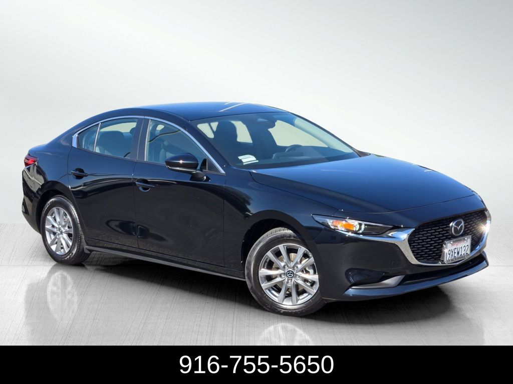 Jet Black 2026 Mazda MAZDA3 Sedan Front-Wheel Drive 6-Speed Automatic