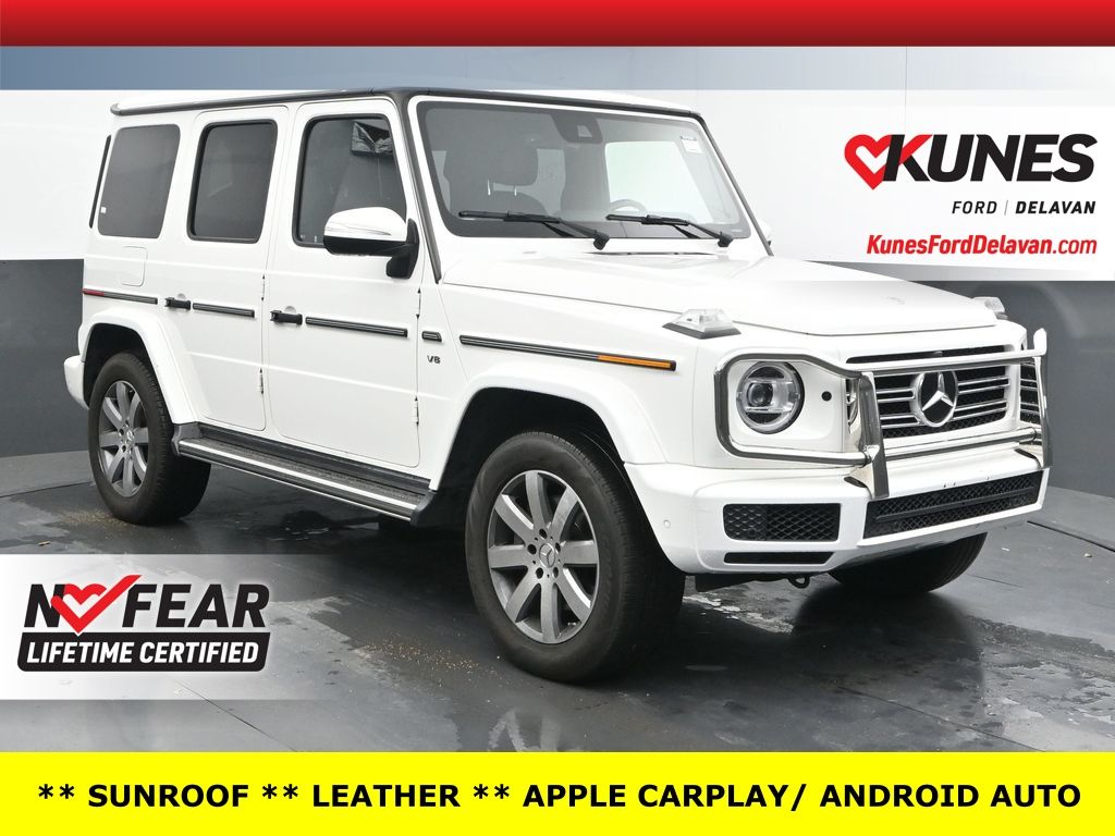 White 2024 Mercedes-Benz G-Class G 550 4MATIC SUV / Crossover All-Wheel Drive 9-Speed Automatic