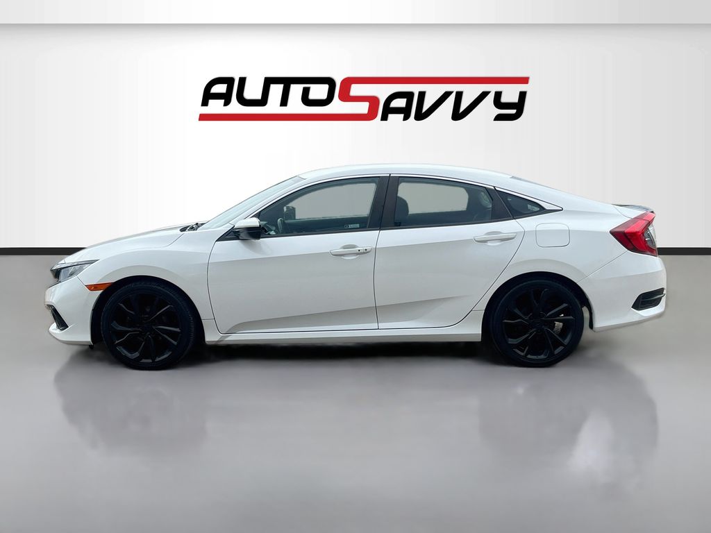 2020 Honda Civic Sport White at Community Honda