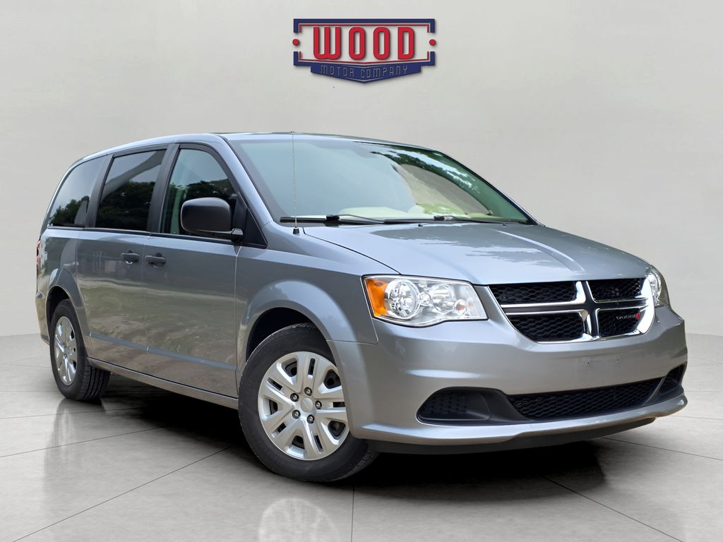 Billet Silver Metallic Clearcoat 2019 Dodge Grand Caravan Minivan Front-Wheel Drive 6-Speed Automatic
