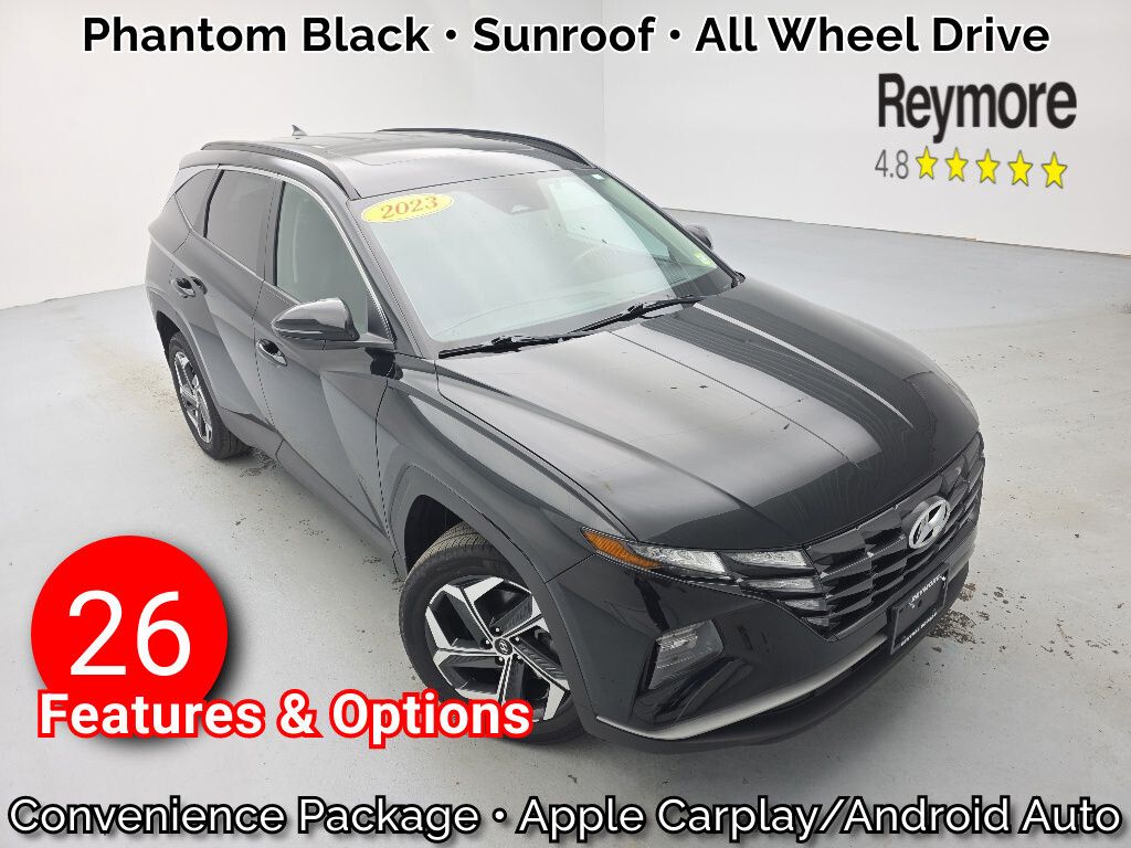 Phantom Black 2023 Hyundai Tucson SUV / Crossover All-Wheel Drive 8-Speed Automatic