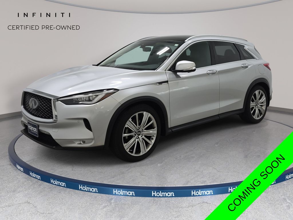 Gray (Liquid Platinum) 2020 INFINITI QX50 SUV / Crossover All-Wheel Drive Continuously Variable Transmission