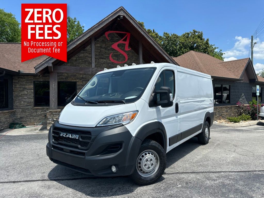 Bright White Clearcoat 2025 RAM ProMaster Van Front-Wheel Drive 9-Speed Automatic