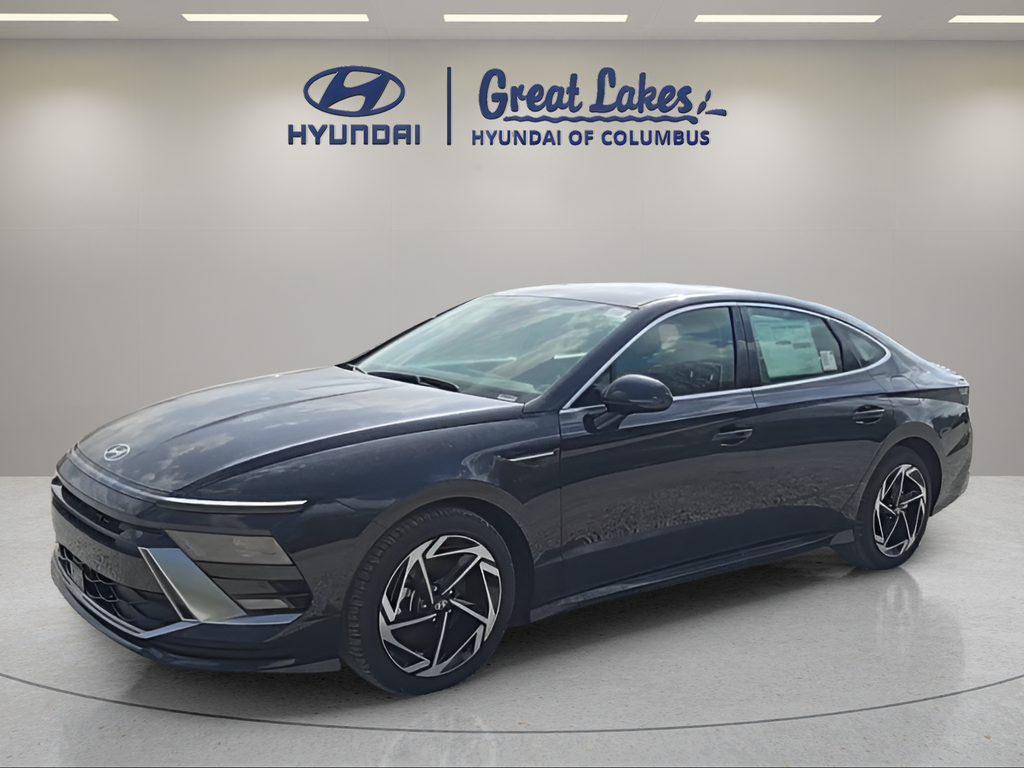 Carbon Blue 2026 Hyundai Sonata Sedan Front-Wheel Drive 8-Speed Automatic
