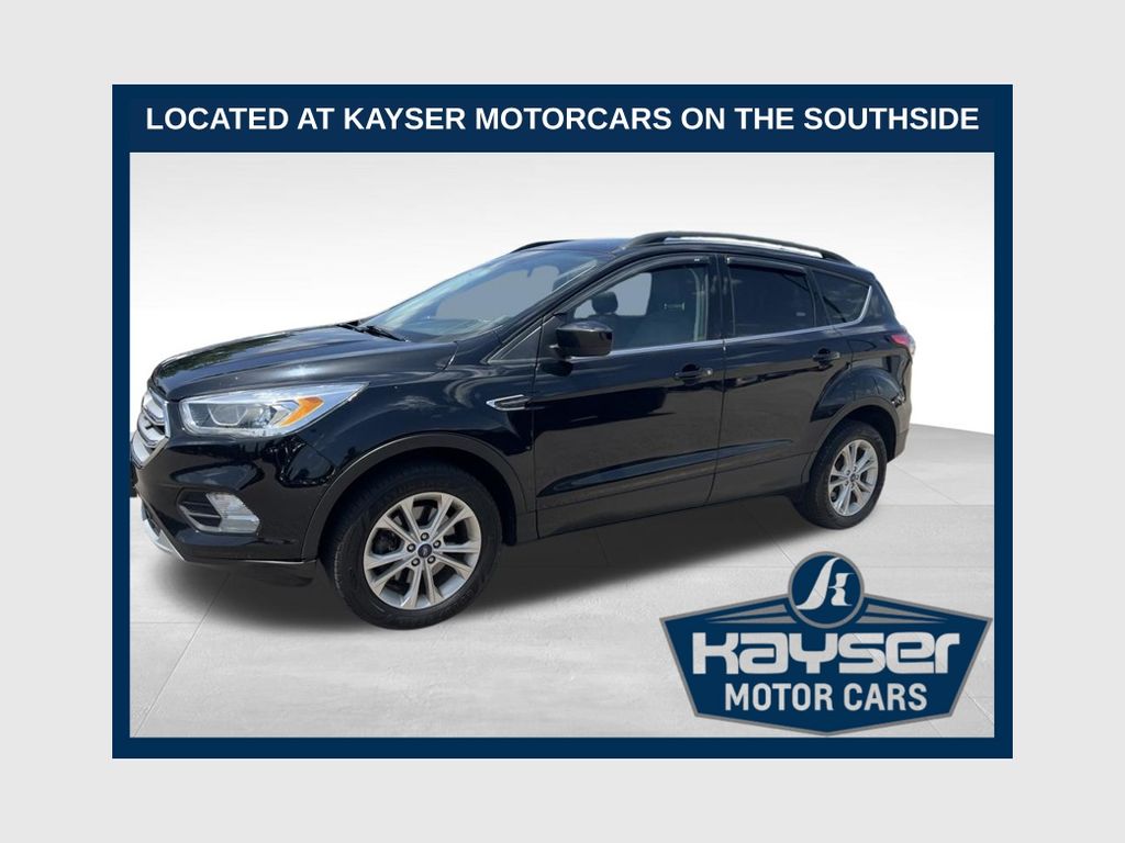 Shadow Black 2018 Ford Escape SUV / Crossover All-Wheel Drive 6-Speed Automatic