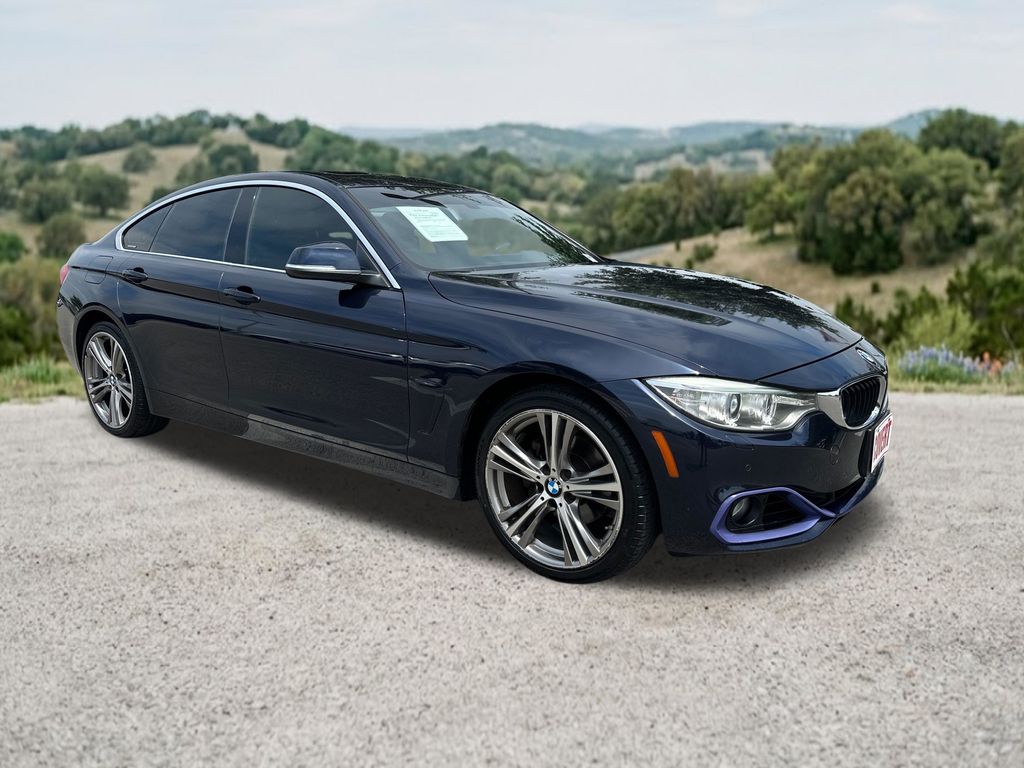 Imperial Blue Metallic 2016 BMW 4 Series 428i xDrive Gran Coupe AWD Sedan All-Wheel Drive 8-Speed Automatic