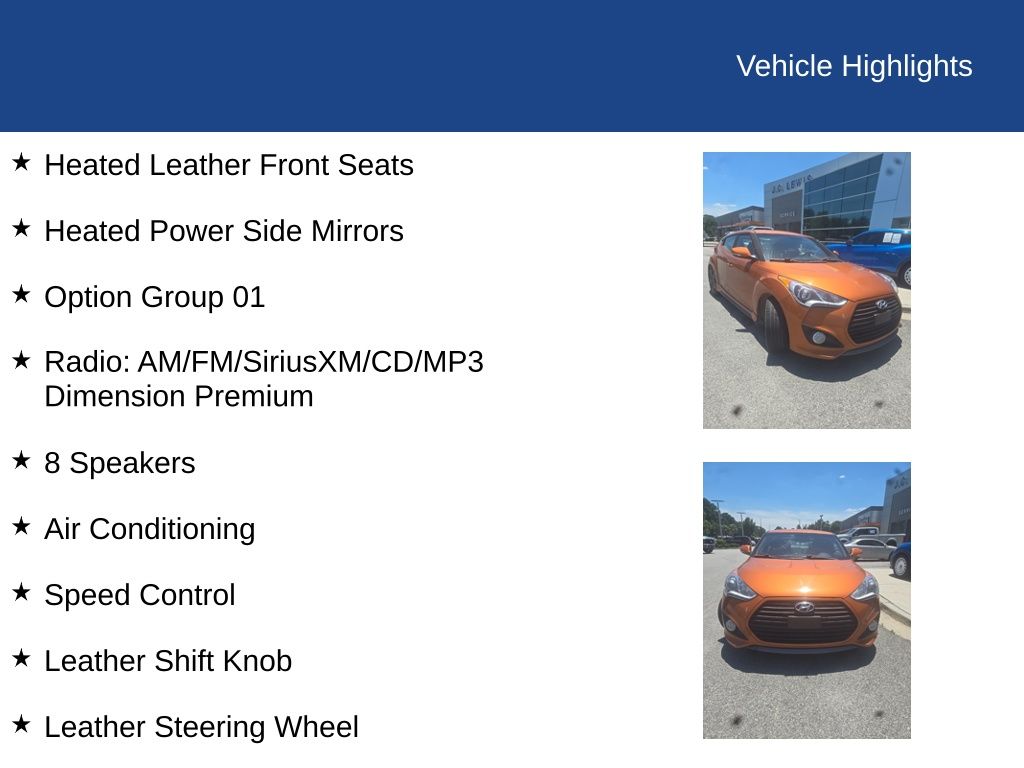 2015 Hyundai Veloster Turbo