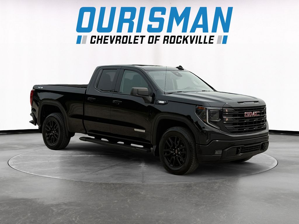 Onyx Black 2023 GMC Sierra 1500 Pickup Truck Four-Wheel Drive Automatic