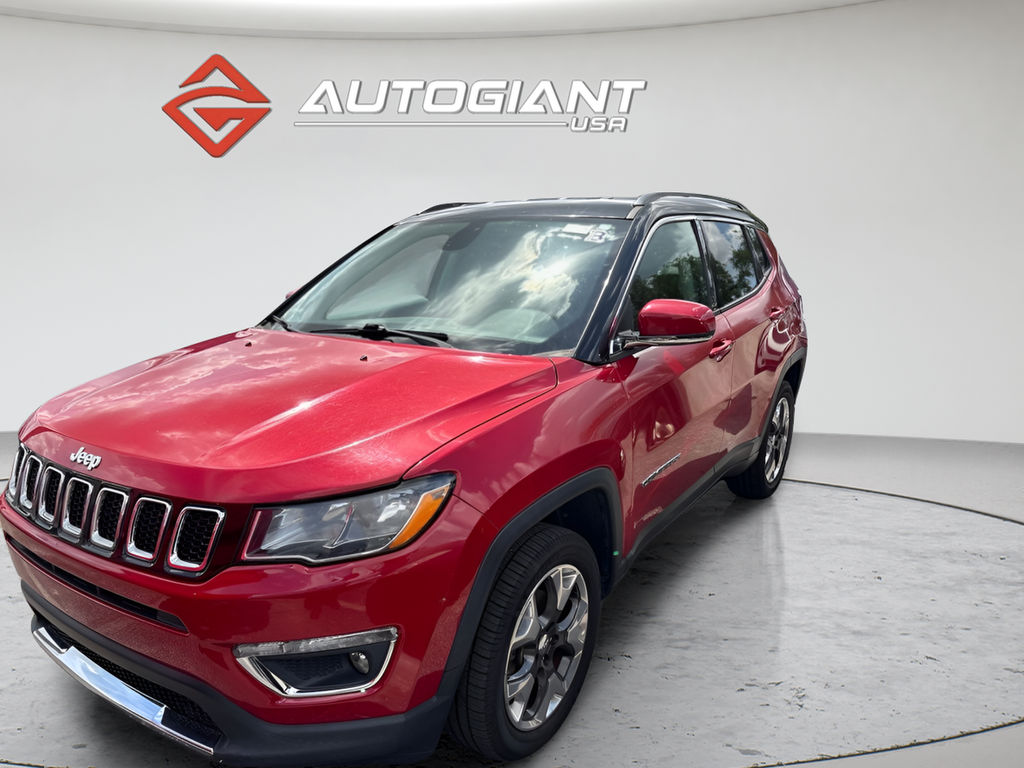 Redline Pearlcoat 2018 Jeep Compass Limited 4WD SUV / Crossover Four-Wheel Drive 9-Speed Automatic