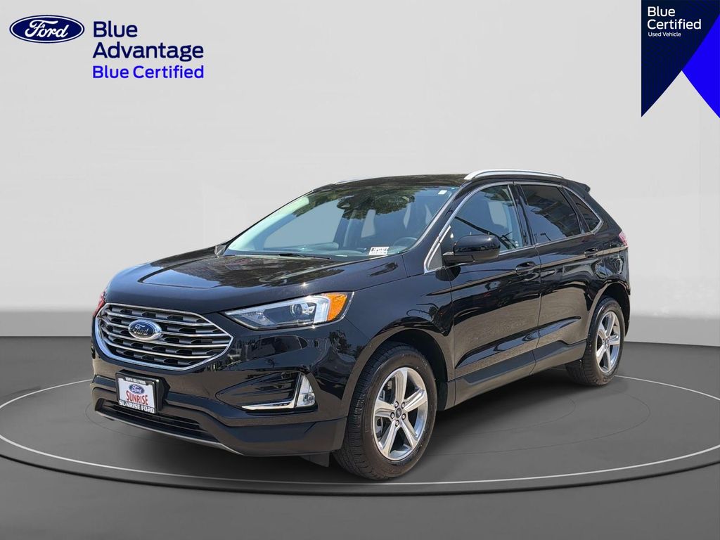 Agate Black Metallic 2022 Ford Edge SUV / Crossover All-Wheel Drive 8-Speed Automatic