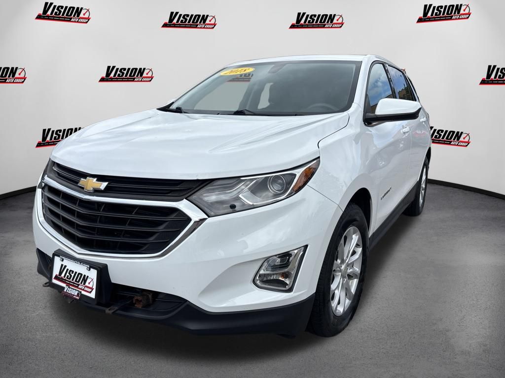 Summit White 2018 Chevrolet Equinox SUV / Crossover Front-Wheel Drive 6-Speed Automatic Overdrive