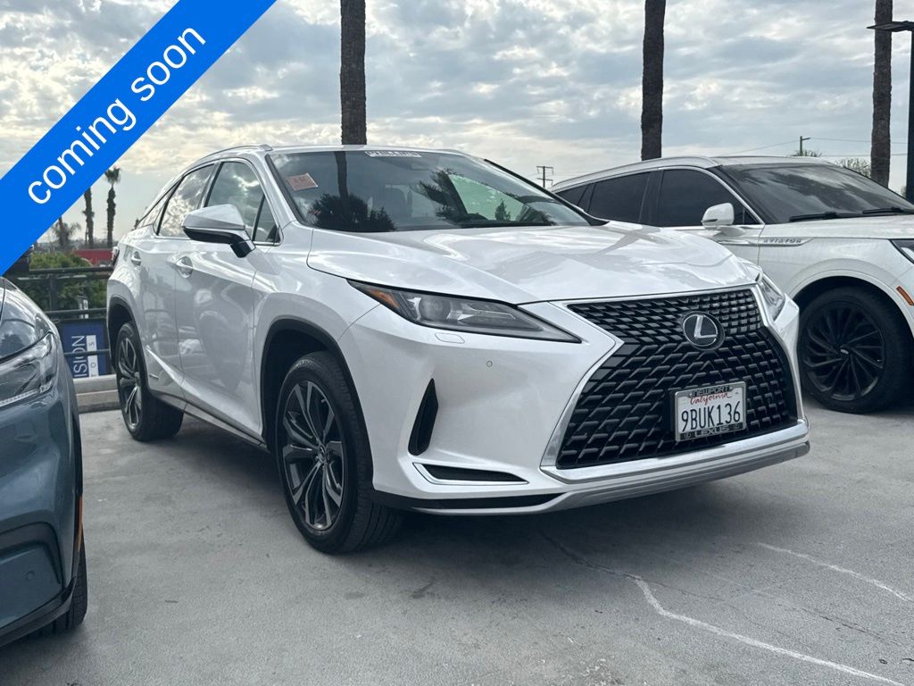 White Pearl 2022 Lexus RX Hybrid SUV / Crossover All-Wheel Drive Continuously Variable Transmission