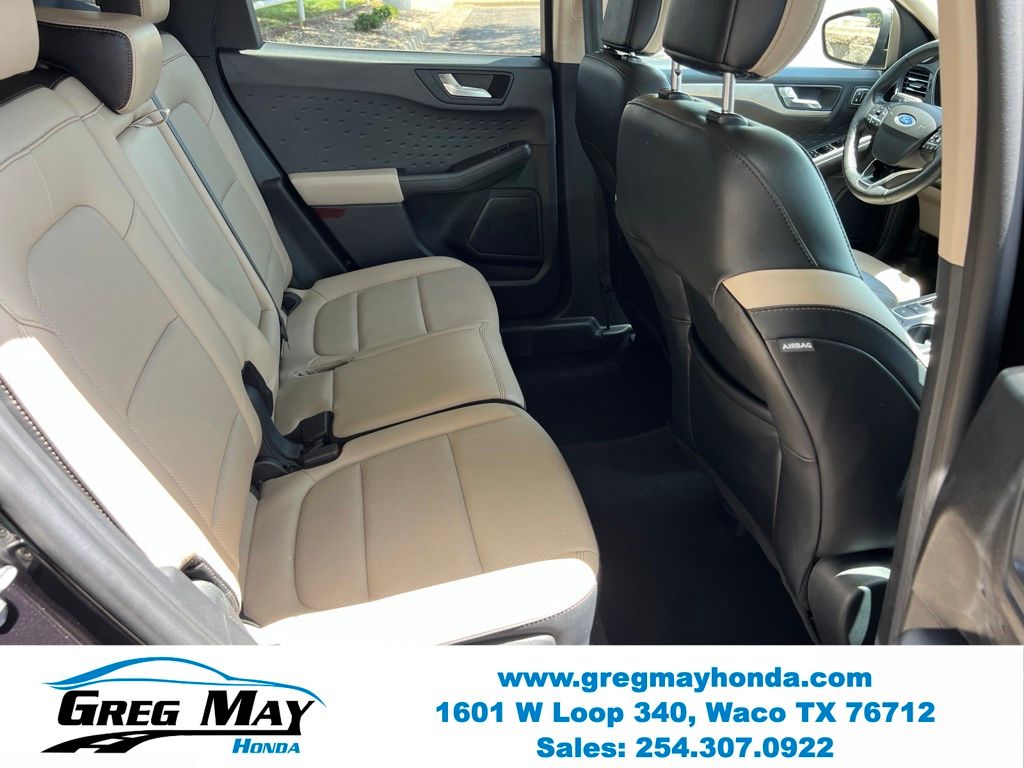 2020 Ford Escape SEL Black at Greg May Honda