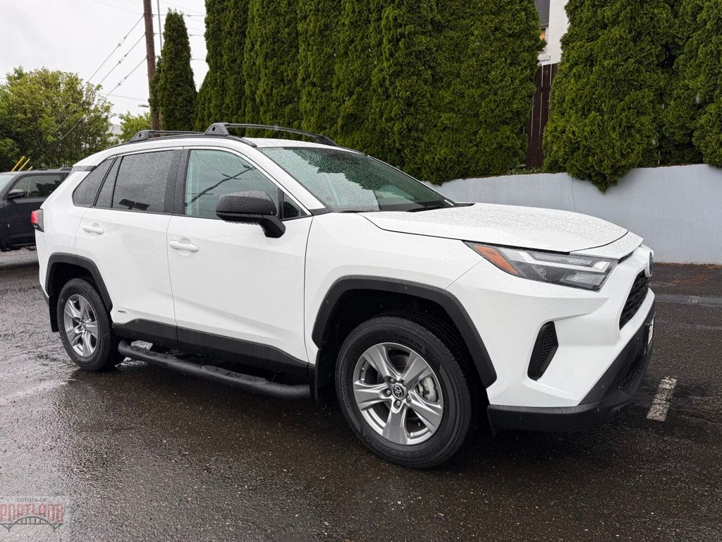 Ice 2024 Toyota RAV4 Hybrid LE AWD SUV / Crossover All-Wheel Drive Continuously Variable Transmission
