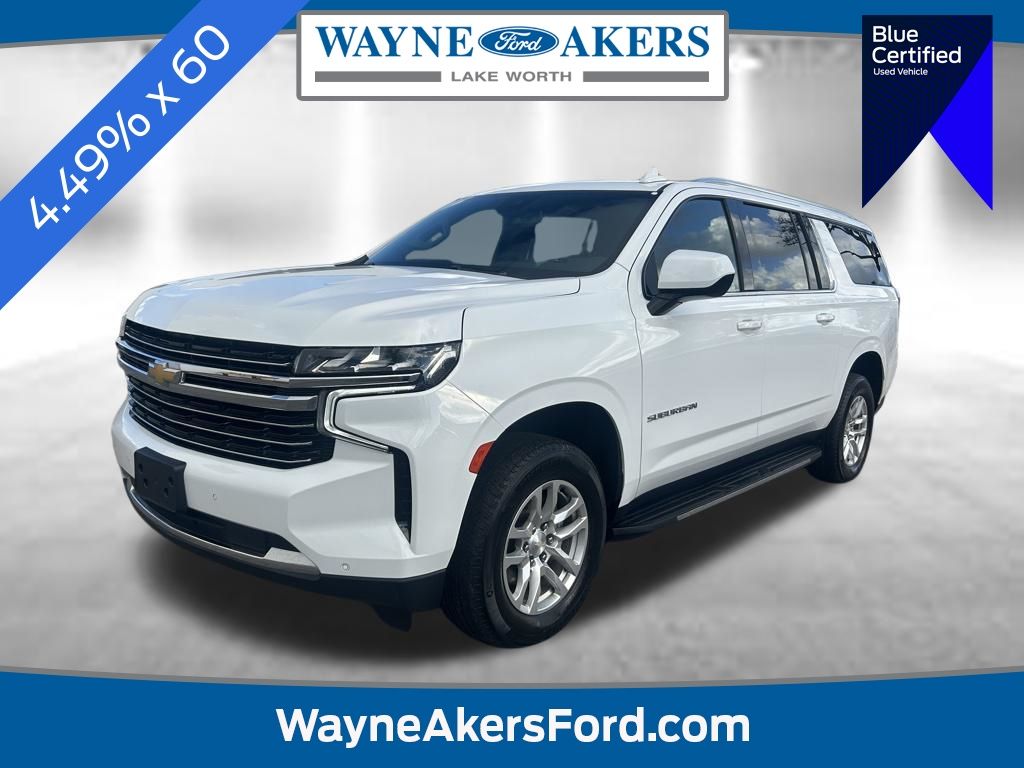 Summit White 2023 Chevrolet Suburban SUV / Crossover Four-Wheel Drive