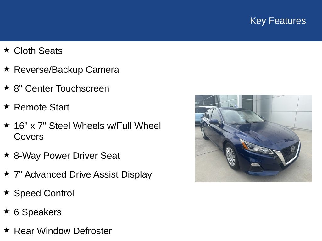 2019 Nissan Altima 2.5 S