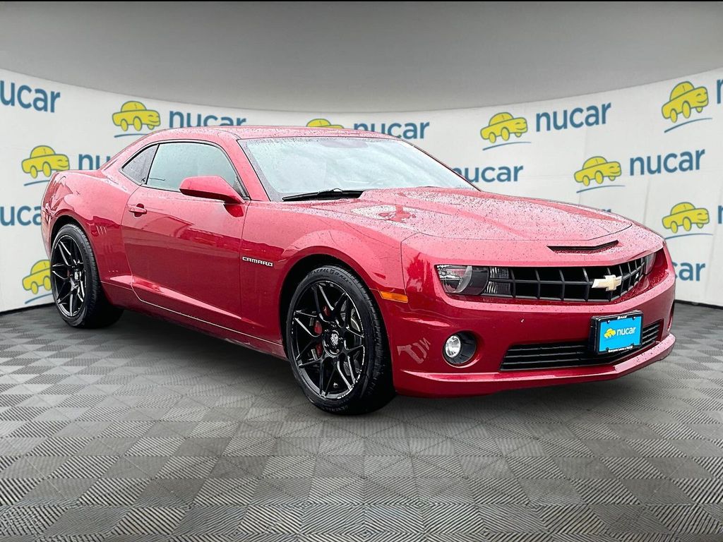 Crystal Red Tintcoat 2013 Chevrolet Camaro Coupe Rear-Wheel Drive 6-Speed Automatic