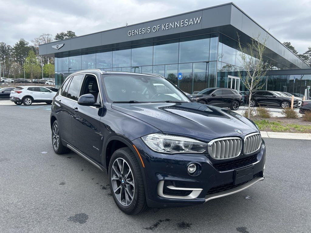 Imperial Blue Metallic 2017 BMW X5 xDrive40e iPerformance AWD SUV / Crossover All-Wheel Drive 8-Speed Automatic