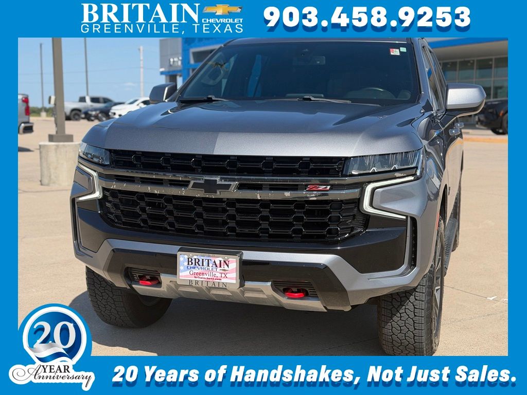 Gray (Satin Steel Metallic) 2021 Chevrolet Tahoe SUV / Crossover Four-Wheel Drive