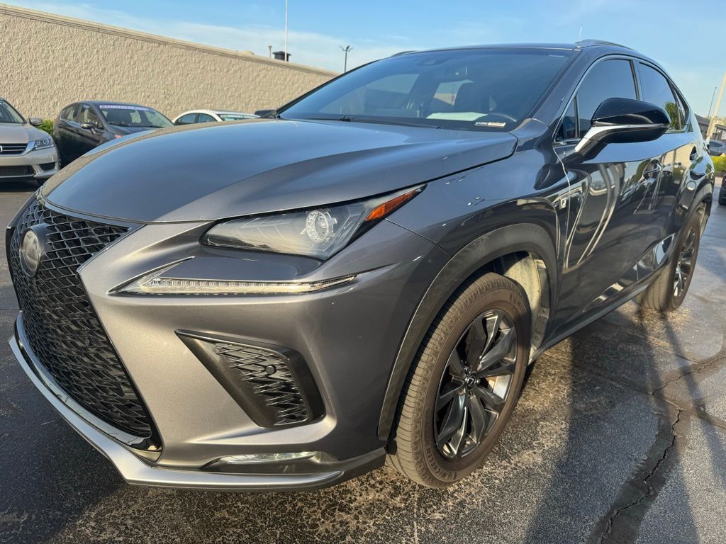 Gray Pearl 2019 Lexus NX 300 F Sport FWD SUV / Crossover Front-Wheel Drive 6-Speed Automatic