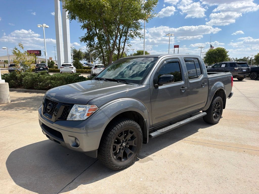 Gray (Gun Metallic) 2020 Nissan Frontier Pickup Truck Four-Wheel Drive 9-Speed Automatic