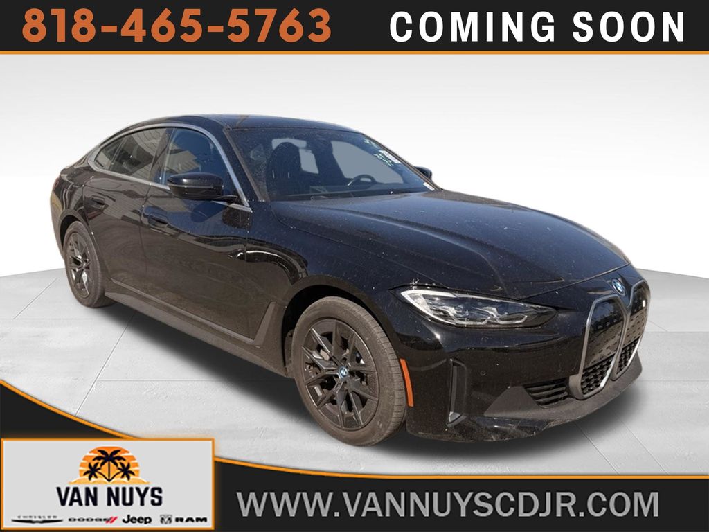 Jet Black 2023 BMW i4 Sedan Rear-Wheel Drive Automatic