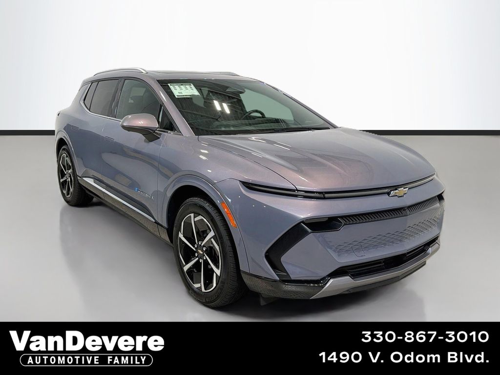 Galaxy Gray Metallic 2025 Chevrolet Equinox EV SUV / Crossover Front-Wheel Drive 1-Speed Automatic