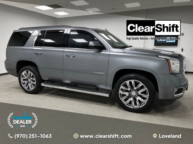 Gray (Satin Steel Metallic) 2020 GMC Yukon SLT 4WD SUV / Crossover Four-Wheel Drive 6-Speed Automatic Overdrive
