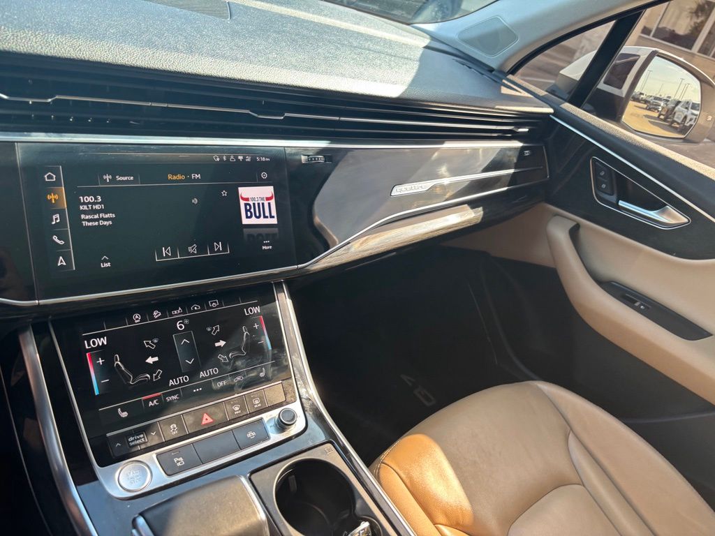 2020 Audi Q7 55 Premium Plus White at Westside Lexus