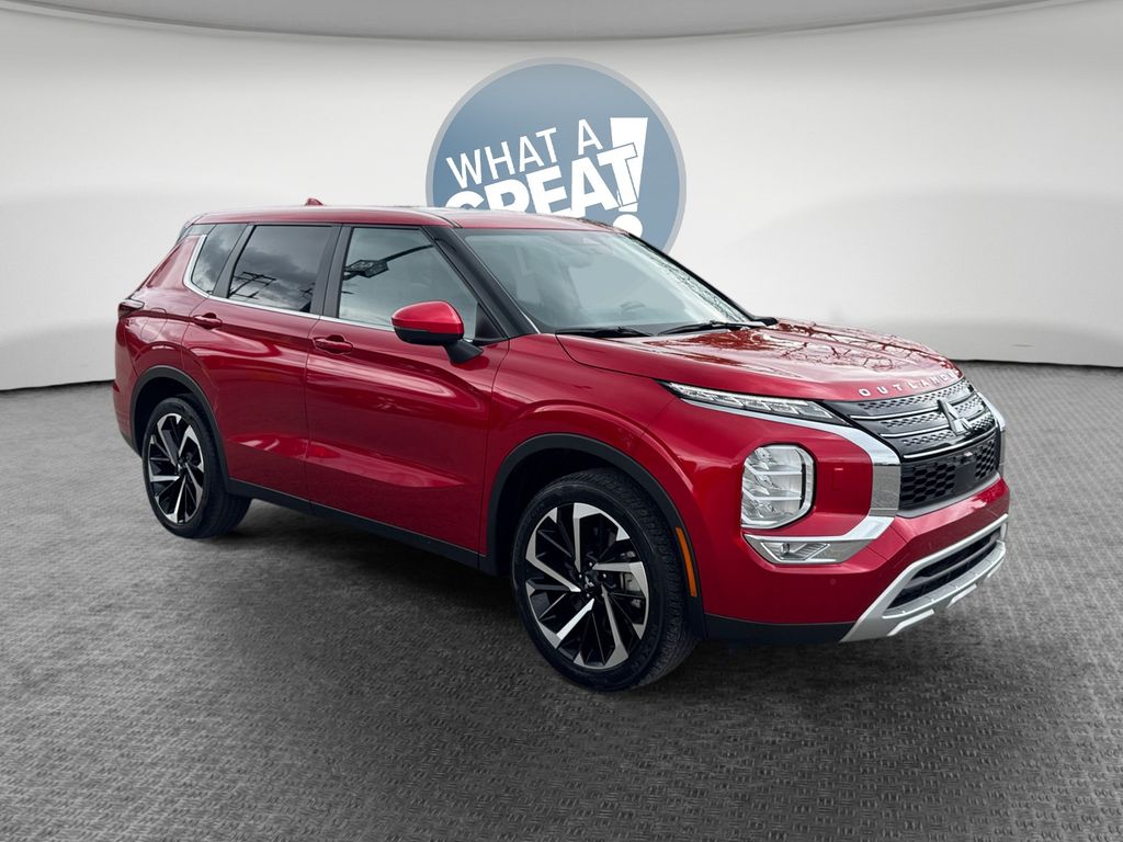 Red Diamond 2024 Mitsubishi Outlander SUV / Crossover All-Wheel Drive Continuously Variable Transmission