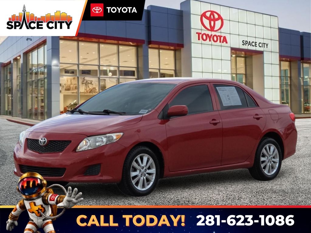 Barcelona Red Metallic 2010 Toyota Corolla Sedan Front-Wheel Drive 4-Speed Automatic