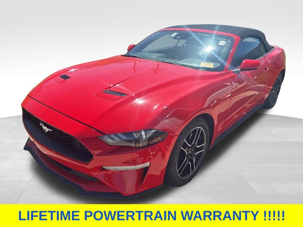 Race Red 2023 Ford Mustang EcoBoost Premium Convertible RWD Convertible Rear-Wheel Drive Automatic
