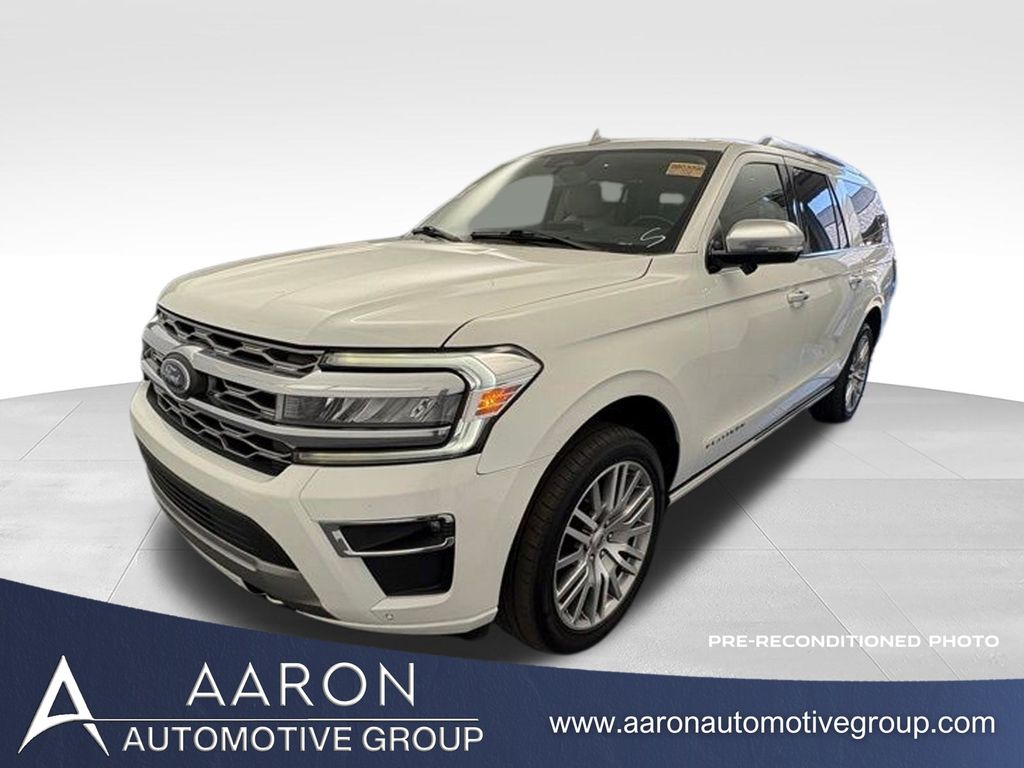 White Metallic 2023 Ford Expedition SUV / Crossover Four-Wheel Drive Automatic
