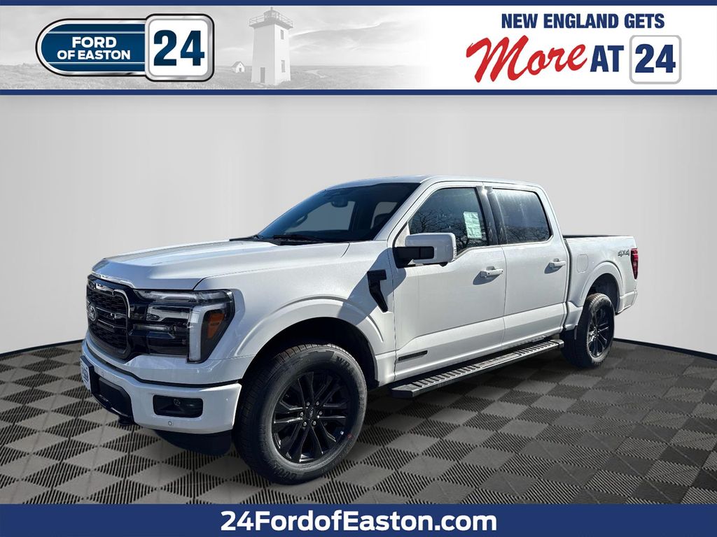 White Metallic 2026 Ford F-150 Pickup Truck Four-Wheel Drive Automatic