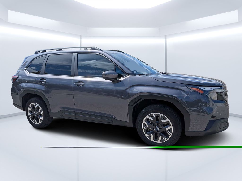 Gray Metallic 2026 Subaru Forester SUV / Crossover All-Wheel Drive Continuously Variable Transmission