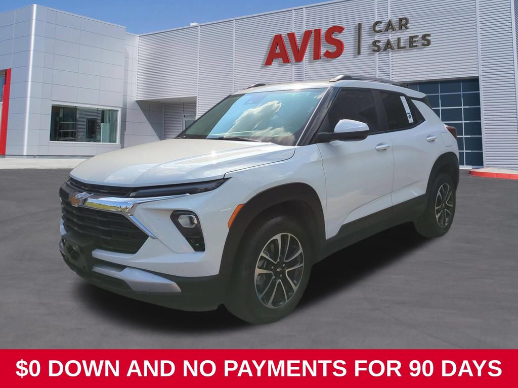 Summit White 2025 Chevrolet Trailblazer SUV / Crossover Four-Wheel Drive 9-Speed Automatic