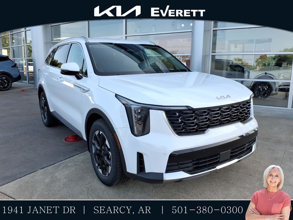 Glacial White Pearl 2026 Kia Sorento SUV / Crossover Front-Wheel Drive 8-Speed Automatic