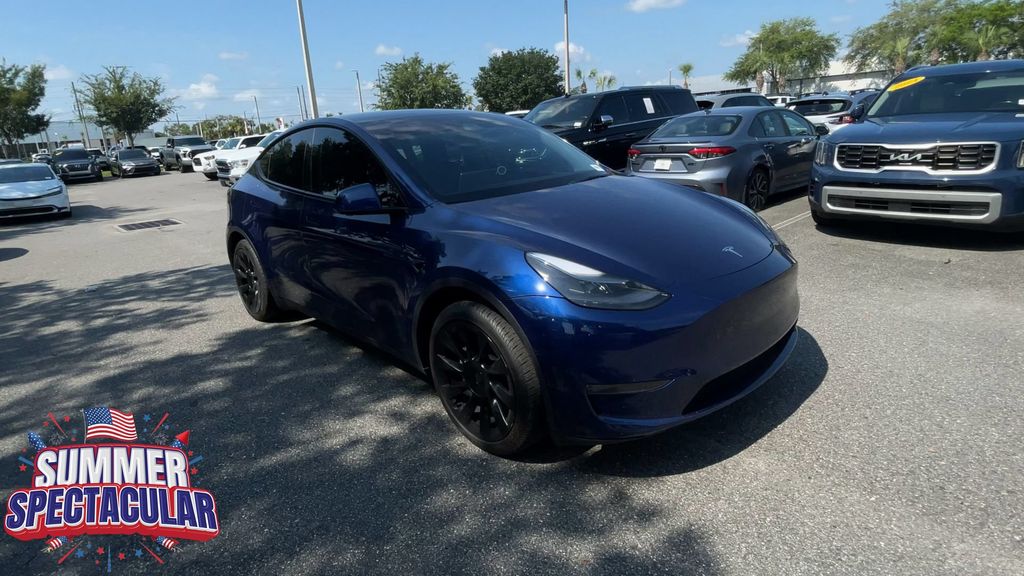 Used 2024 Tesla Model Y Long Range with VIN 7SAYGDED3RF994226 for sale in Jacksonville, FL