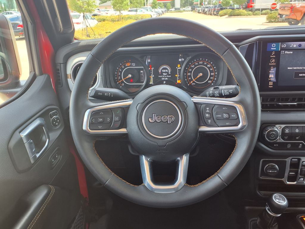 Used 2025 Red Jeep Sahara image 17
